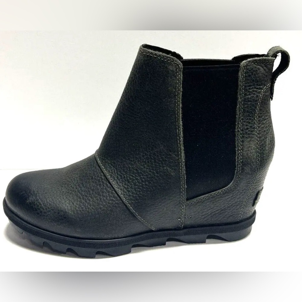 Sorel Womens Joan of Arctic Wedge II Chelsea Boot Gray Size 10.5 M